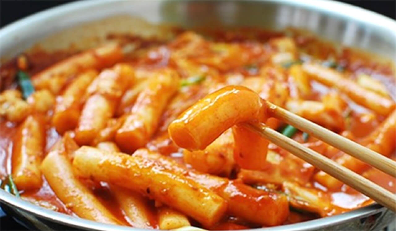 Bánh gạo cay Tokbokki