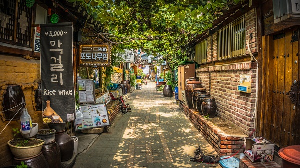 Phố cổ Insadong đẹp đến nao lòng