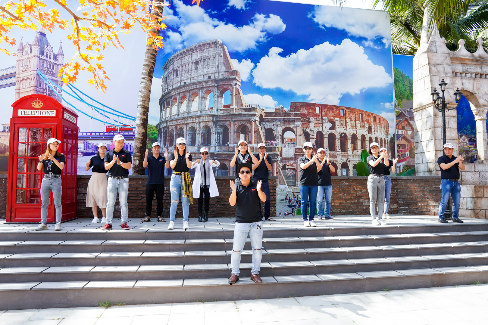 Trò chơi khởi động-trò chơi team building ngoài trời